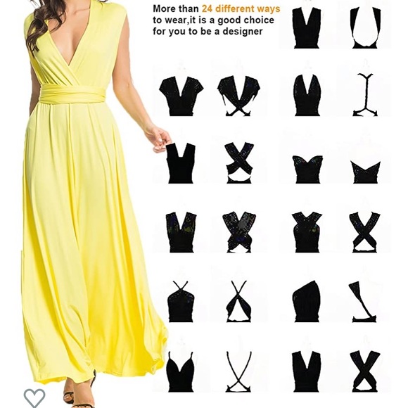 persun Dresses & Skirts - women’s convertible multi way wrap maxi dress